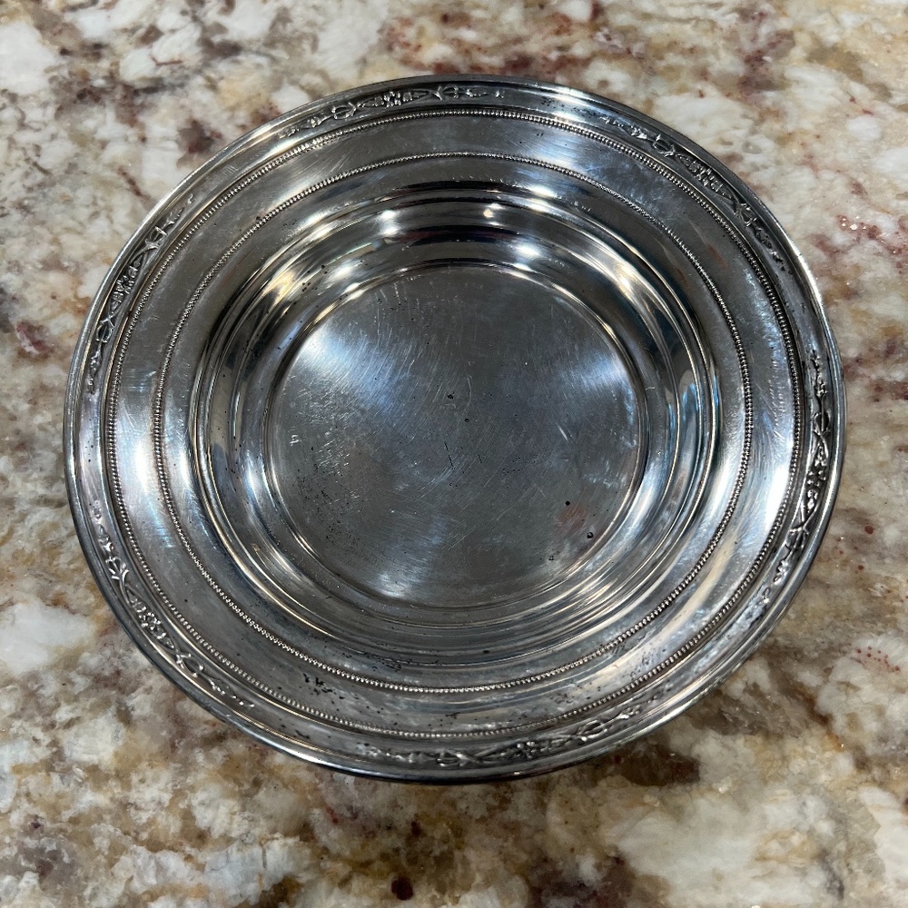 Antique R Wallace and Sons Sterling Silver Plate